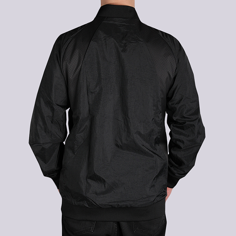 мужская черная куртка Jordan JSW Wings Muscle JKT 843100-010 - цена, описание, фото 6